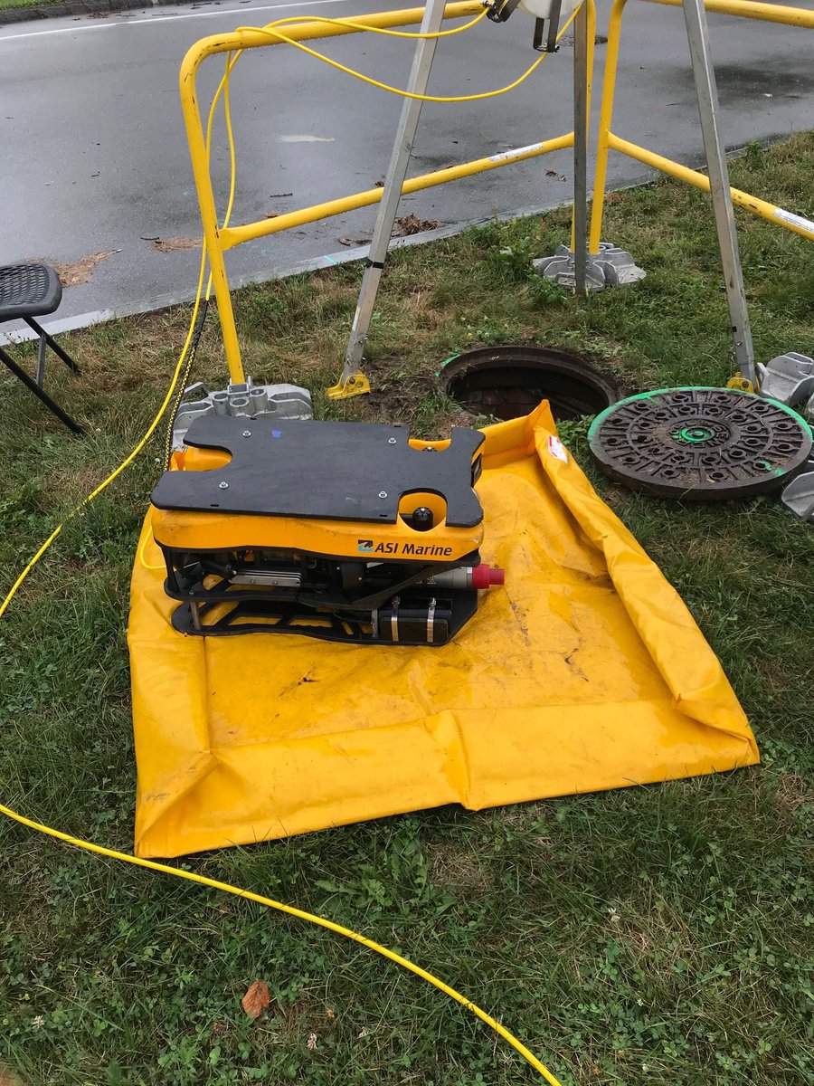 WendelCompanies's tweet photo. This week, we assisted the @BuffaloSewer Authority and @asigroupltd with Remotely Operated Vehicle/Sonar investigations on a series of sewer outfalls, some installed in the early 1900’s! #infrastructure #WNY #history #ThinkWaterThinkWendel #Water #Wastewater #CivilEngineering https://t.co/u8KauypYCM