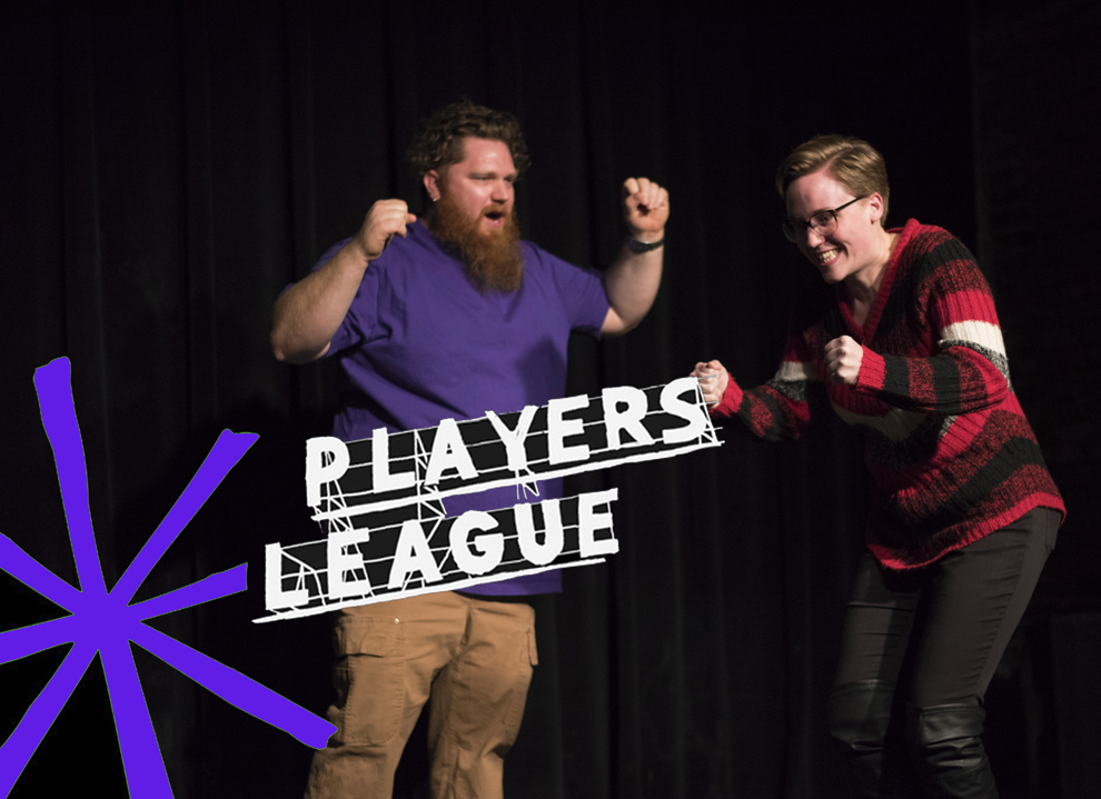 Can we get a what, what!? Players League is about to say hello to our new streamin' platform and also hi-de-ho to a new performance opportunity (aka, TONIGHT)! 

Change is cool! New year, new me! Switch-a-dee-do-da! Come cheer 'em on by tuning into our Facebook live feed at 8pm!