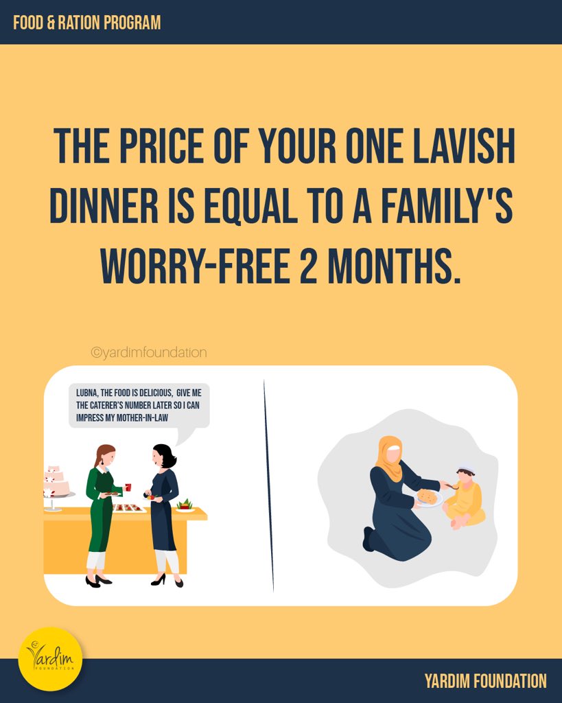 yardimnpo's tweet photo. Some #mindful ways to make someone’s eid:
1. Don’t splurge on clothes, donate and earn duas.
2. Save your pocket money, and make someone’s month tension-free.
3. Instead of getting food catered, give the money to the needy.
#eidwithsimplicity #donate #yardimnpo https://t.co/fnCJZYTIeE