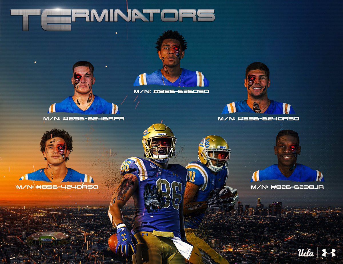 CoachDSage's tweet photo. Have a #TErminator mentality on the target of success both on/off the field 📚🏈&amp; life....stop at nothing to achieve the mission....2018/2019 models set the tone....excited for 2020 models! @Greg_Dulcich @MChurich @Mike10Martinez @David_Priebe11 @Evidence_Njoku @AndrewChoDesign https://t.co/S0Y9m9Qy6Y