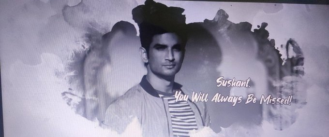 Thank you for making this film #DilBechara 
@itsSSR #SushanthSinghRajput 
@sanjanasanghi96 @CastingChhabra @arrahman @Sahilwalavaid  #SaifAliKhan 
@johngreen @swastika24 @actor_saswata
 #shashankhaitan #suprotimsengupta #amitabhbattacharya 👏👏👏 
Wishes from #Triowriters ✍✍✍