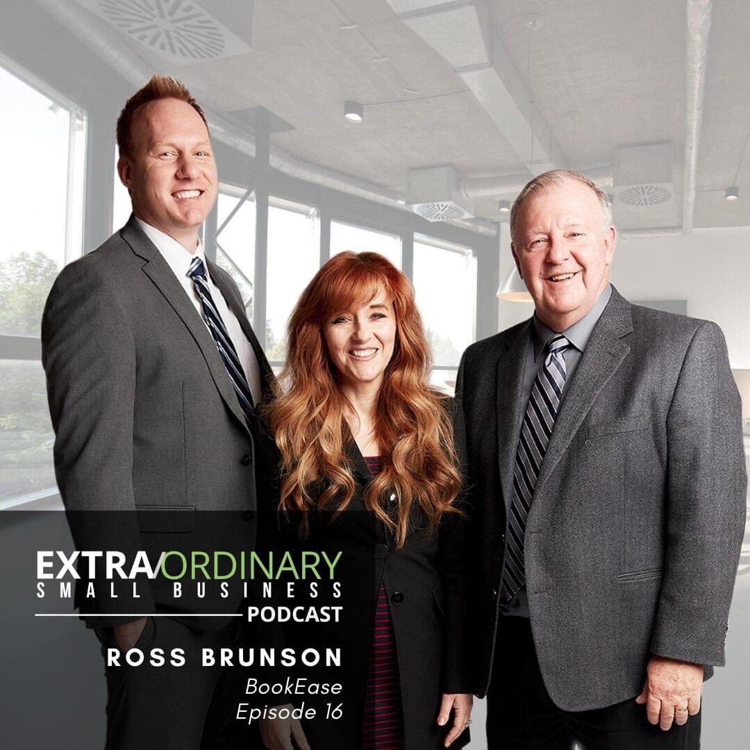 New Episode Alert! We talked strategy with Ross Brunson of BookEase.

apple.co/32LU6KR
spoti.fi/2WOOSdM
extraordinarysmallbusiness.com/rossbrunson/