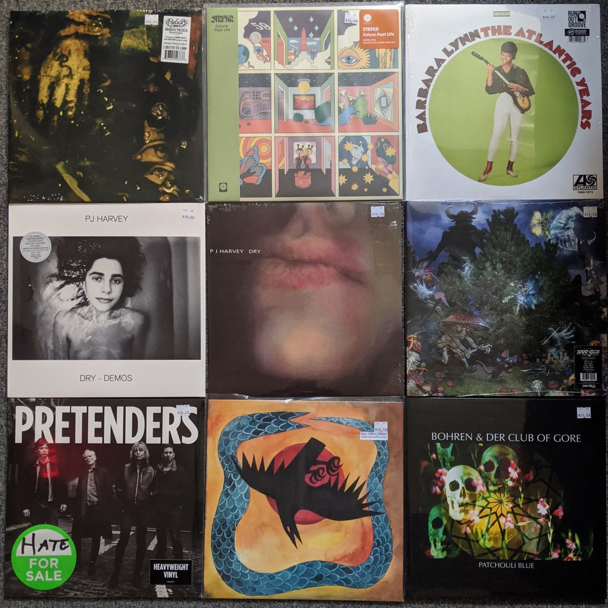 Rec_Collect's tweet photo. New releases and restock LPs available today. Plus updated used titles in the inventory list (https://t.co/MH8IBiZDg6). ⚫ Order items for pickup or delivery by visiting https://t.co/jnTbm0XtUg.

Book an in-store shopping time at https://t.co/XhWWvGFFsN. https://t.co/k45EkF8746