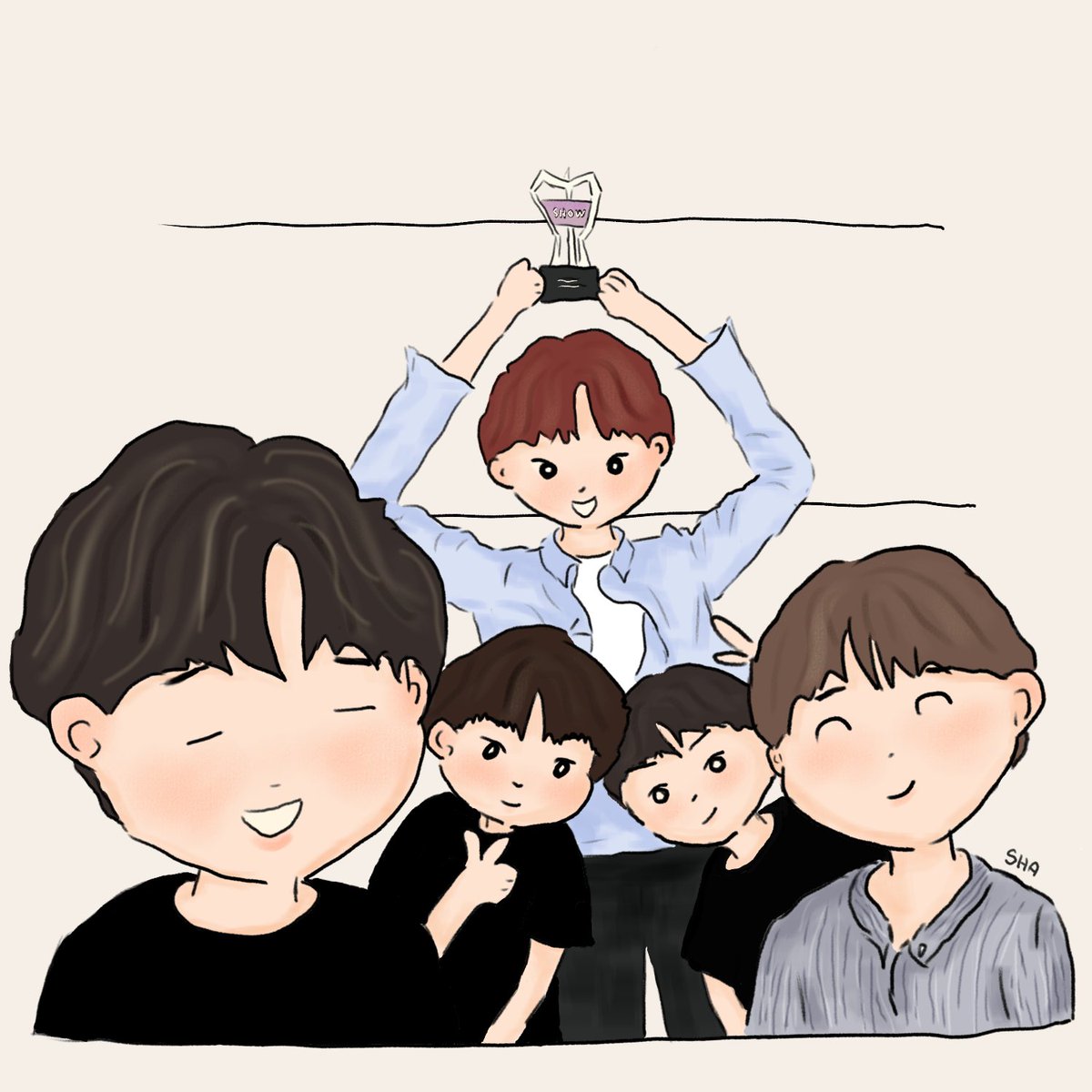 foxykchickyj's tweet photo. In remembrance of #DAY61stWin ❤️
A lil bit late, but yeah 😅
#DAY6 #day6fanart https://t.co/IB3et2c4M8