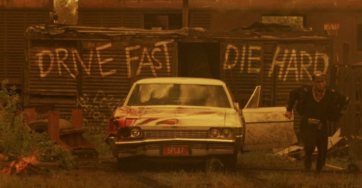 #FarOutFriday - DEAD-END DRIVE-IN (1986) - In the near future, two star-crossed teen lovers get trapped in a combination drive-in theater/battlefield of the damned in the Australian cult classic directed by #BrianTrenchardSmith! youtu.be/nVs4MFIzmjA