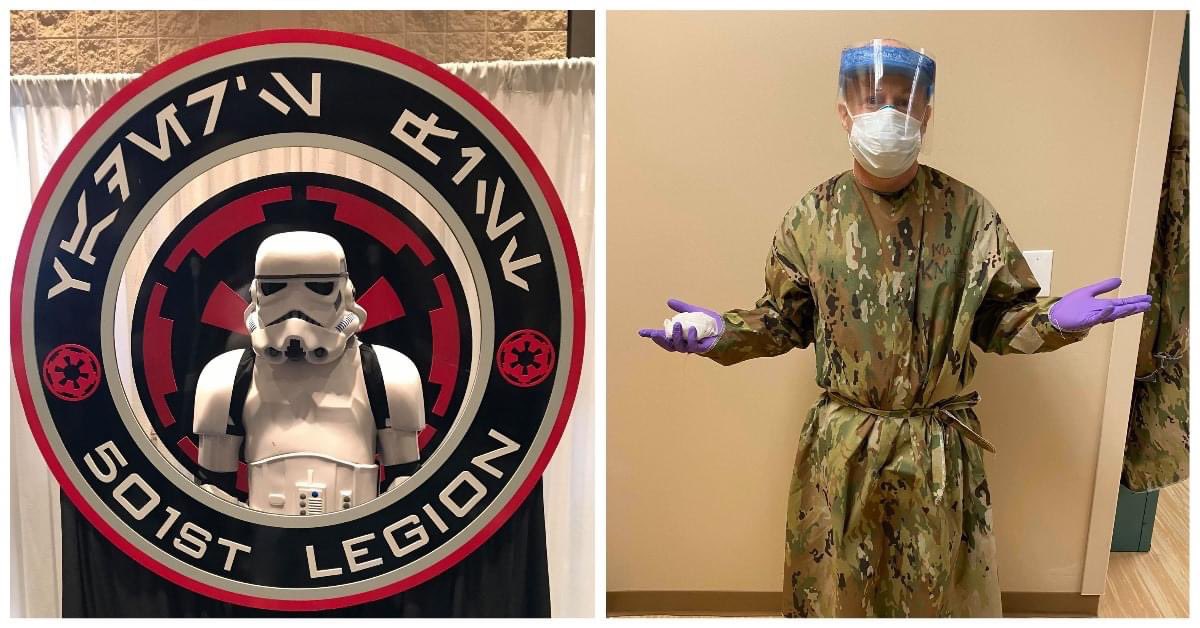 TK-11940 spent two weeks in the Navajo Nation as a paramedic in the ER to help battle the COVID-19 outbreak hitting the area. He is also a DMAT and will deploy sometime in the near future to continue helping areas hit hard by the pandemic.