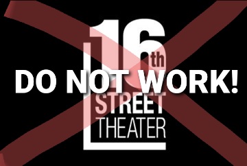 WardellJClark's tweet photo. It is NOT a safe place to work for BIPOC Artists!
#BlackLivesMatter
#DismantleWhiteSupremacy
#BlackArtistsMatter
#WeSeeYouWAT
#SecondActChi https://t.co/NzV9SM6MYX