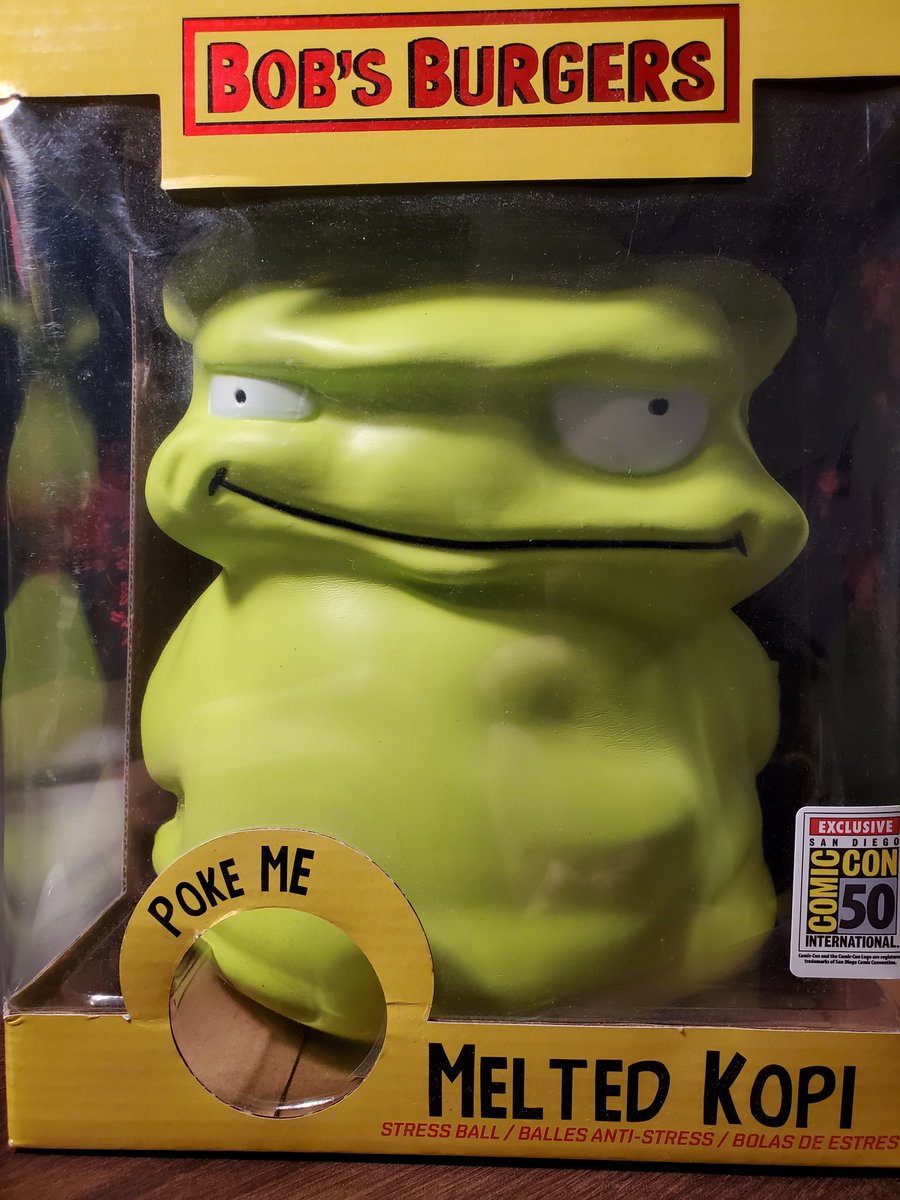 HermitTst's tweet photo. And with that last post... LET'S DO THIS!!! Where are the @BobsBurgersFOX fans? Bad #KutchiKopi squishy. To enter the give away: RT, like, and follow. ***shipping within the USA only*** To poke or not poke😉👉#SDCC #ComicConAtHome #SDCC2020 https://t.co/xsjSe17F1w