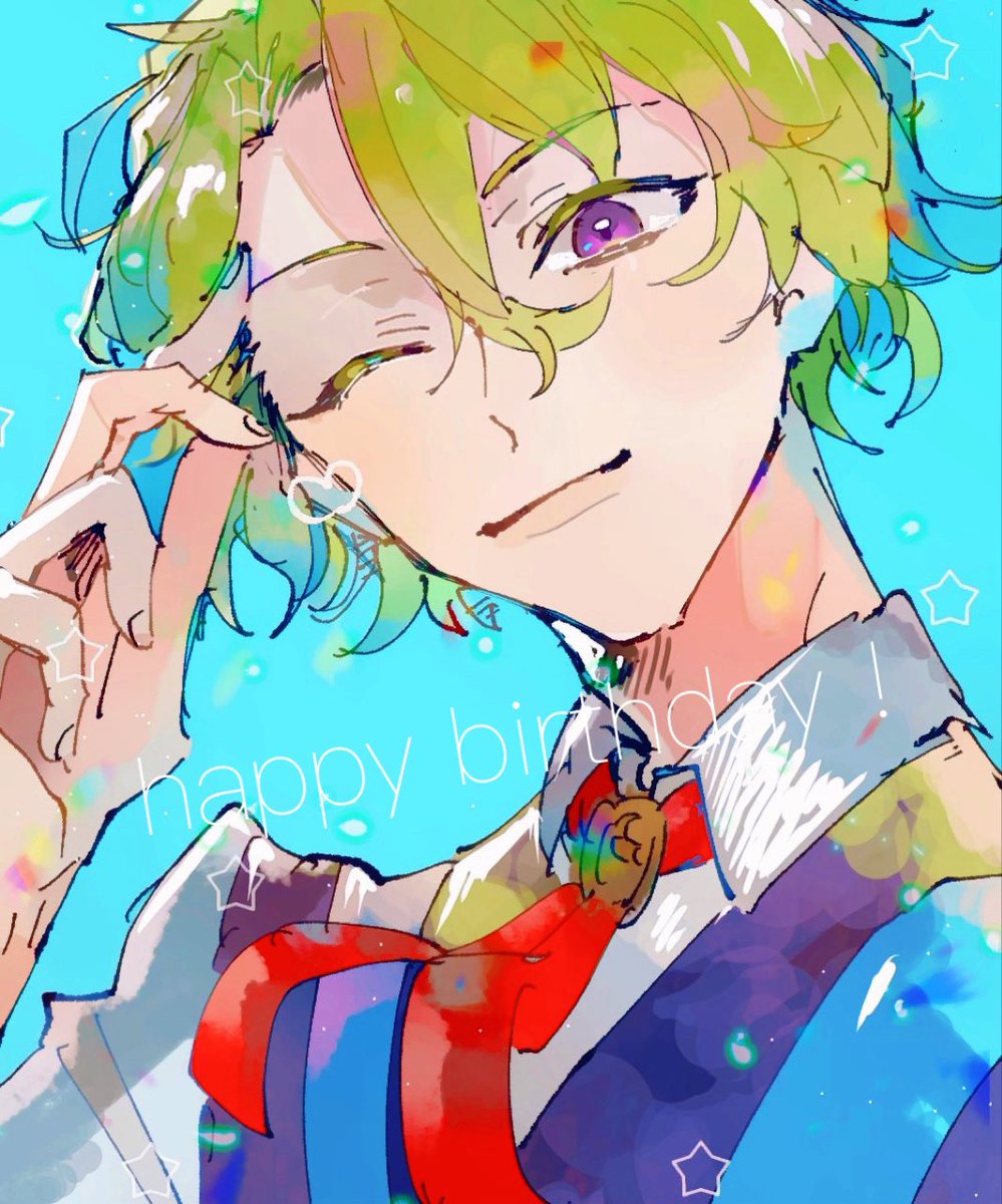 「#巴日和誕生祭2020 
キラキラな君が好き 」|さん味のイラスト