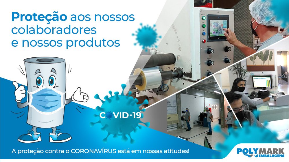 PolymarkE's tweet image. A Polymark através de seus Colaboradores segue mantendo a rotina de manter um ambiente de trabalho seguro cumprindo todas as orientações do Ministério da Saúde.
Nosso compromisso com o fornecimento de BOPP continua mesmo com desafio de combater a Pandemia!