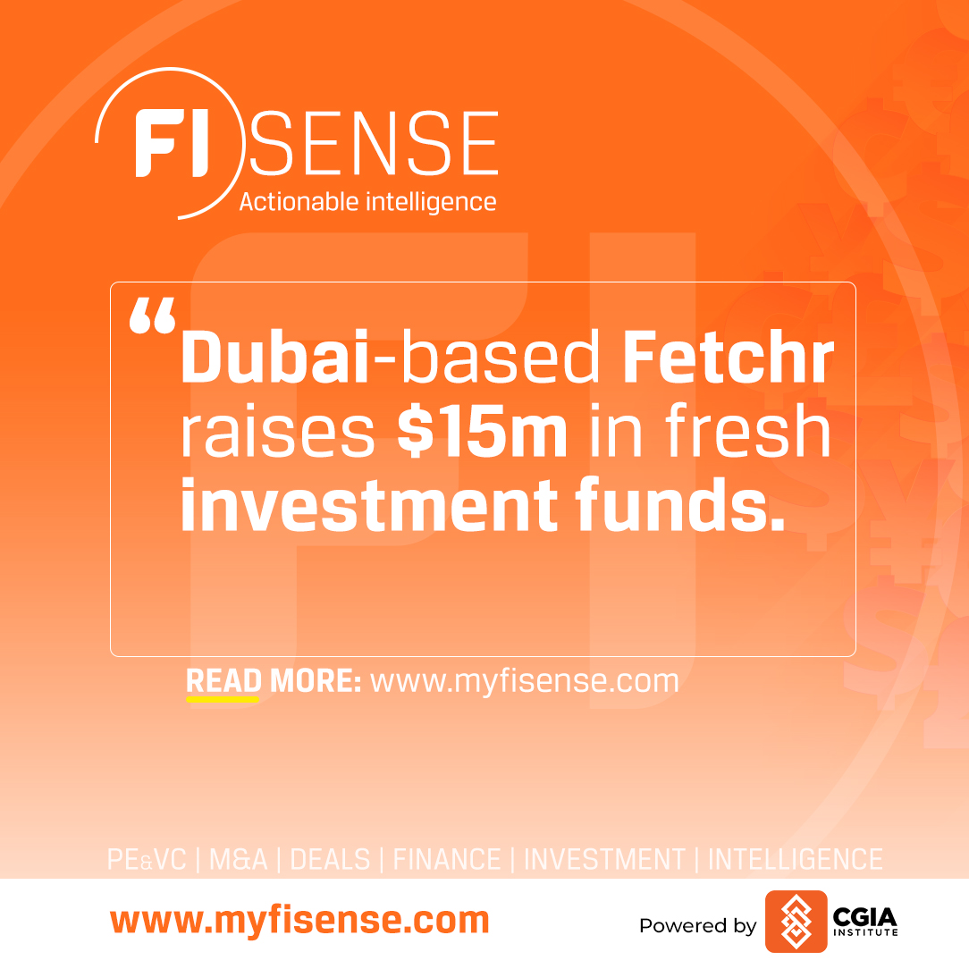 cgiaghana's tweet photo. #fisense 
''Dubai-based @FetchrEnglish raises $15m in fresh investment funds.This round received commitments from Beco’s Capital, Suadi-based @tamergroup, and French shipping company @cmacgm''
https://t.co/mpE8yWqV1S
#fisense #cgiainstitute #fetchr  #tamergroup #cmacgm #deals https://t.co/wCxxhqNiXo