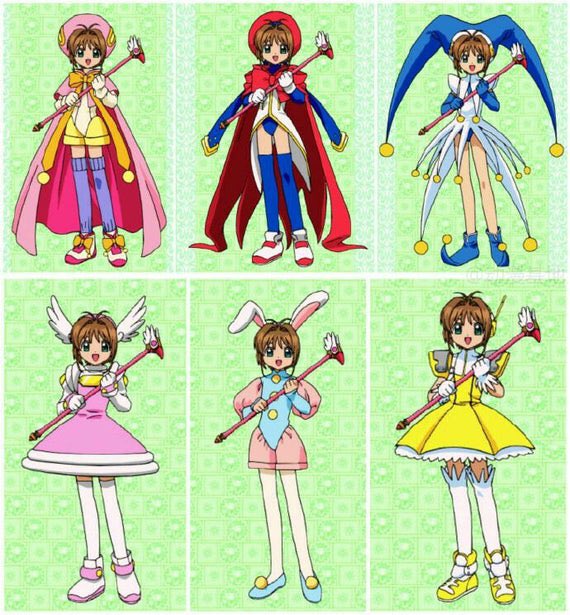 cardcaptor sakura really had a new fit every episode. couture sakura