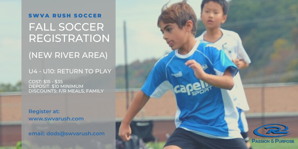 SWVARushSoccer's tweet photo. Return To Play this fall with confidence! Register now at: https://t.co/lFeIpVI2rZ
#RushSoccer #RUID #RushNation #RushInto2020 #RushNation #TheRushWay #RushxCapelliSport #swvarush #TheRushWay https://t.co/Yd6EJpfxT1