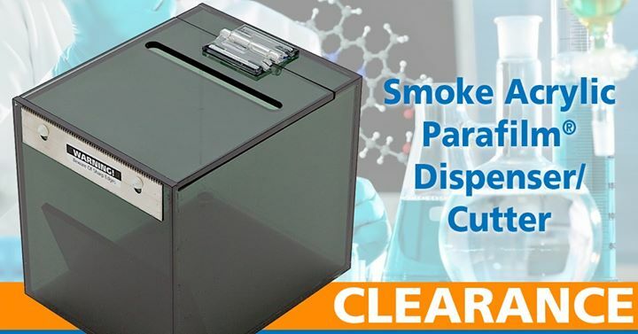 Dynalon's tweet image. Clearance priced smoke acrylic film dispensers prevent film from yellowing. Only 9 left in stock...
ift.tt/2ZXys4I #DynalonLabware #Science #LabSupplies