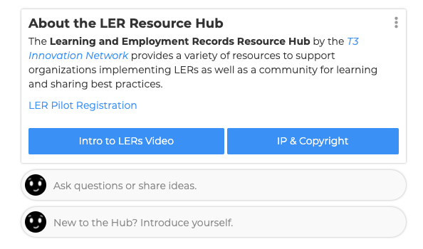 PhilKomarny's tweet photo. Interested in where the puck is headed in the world of Learning and Employment? Check out the @T3Inno
Hub's LER resource center. Join us in the future :) https://t.co/gTW6zJ12Ct #LER #ILR #Futureofwork #FutureofEdu #LearningMan2020 #LearningHuman https://t.co/IY8wZX5VhJ