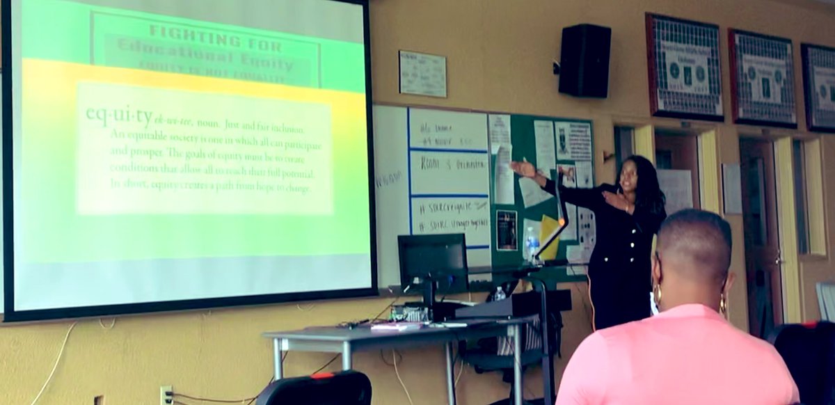 How can we restructure and bring community support to impact equity?! Ask <a href="/ReverendRos/">Dr. Rosalind Osgood</a>
From <a href="/browardschools/">Broward County Public Schools</a> 

Number one takeaway- involve the kids in the change. Develop mentorship, listen to them, join them where they are. #SDIRCstrongertogether
#equityinaction
