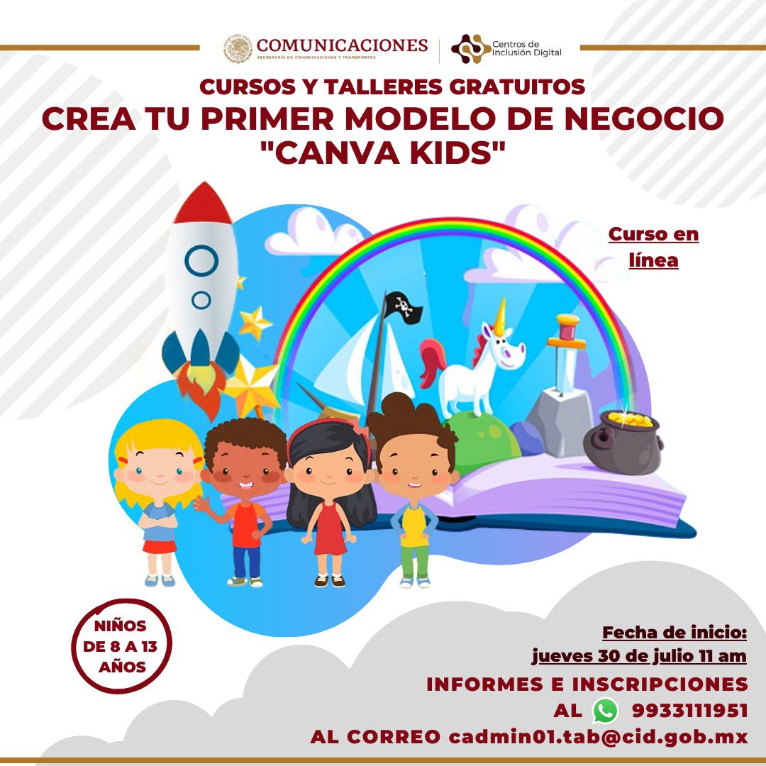 SEDEC_Tab's tweet photo. #SEDEC te invita a participar en las actividades de capacitación #EnLínea para obtener habilidades digitales que se realizan por parte del Centro de Inclusión Digital sin costo.
Más información al 9933111951
#EmprenderTabasco https://t.co/yesNKS7zjI