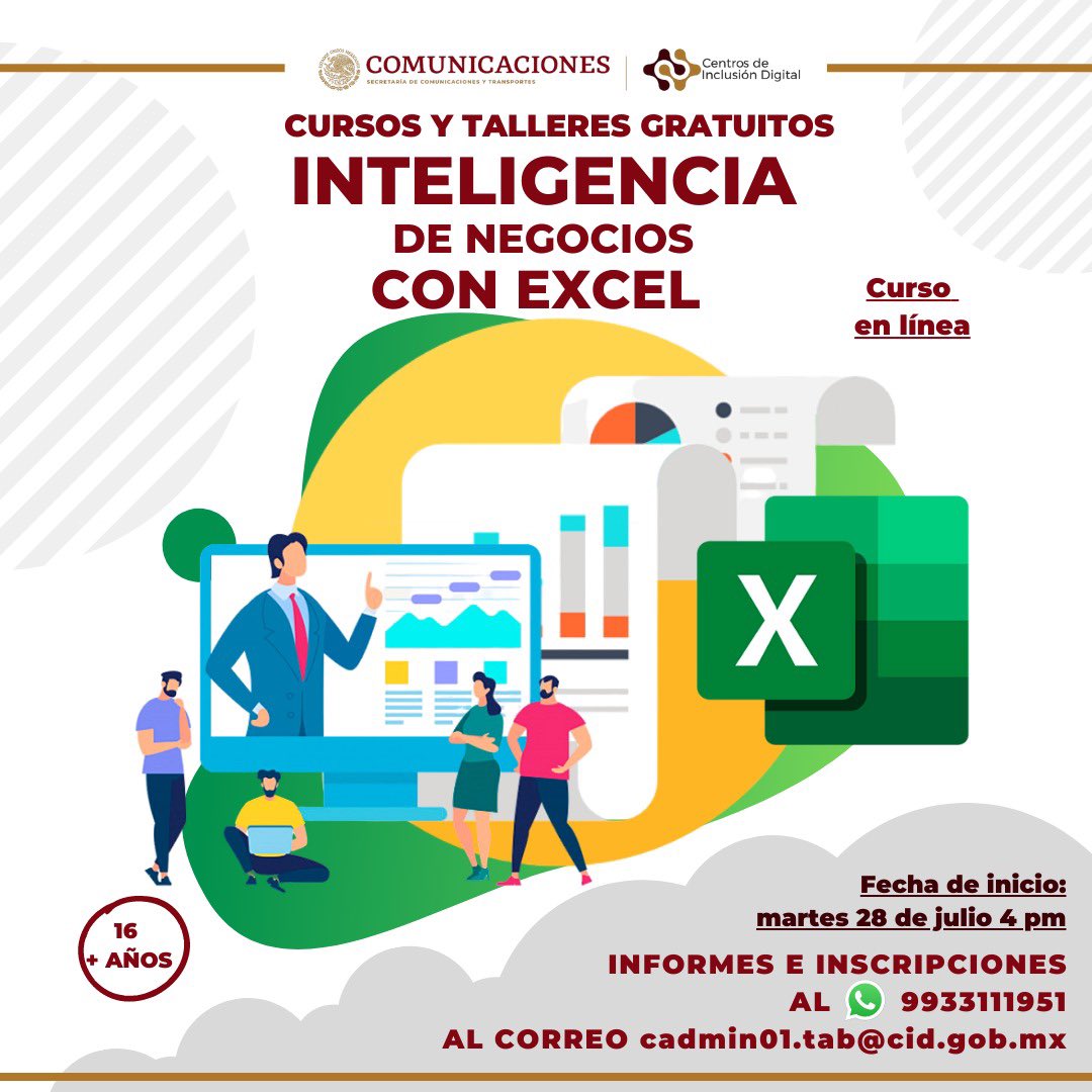 SEDEC_Tab's tweet photo. Desarrolla tus capacidades para emprender e innovar.
Más información al 9933111951
#EmprenderTabasco https://t.co/rJNMw5OL61