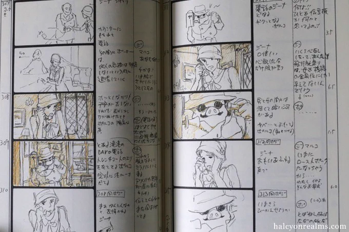 Hayao Miyazaki's storyboard book for Porco Rosso 紅の豚 絵コンテ集 - https://t.co/EQGlMKCTvf #artbook #illustration #storyboard #Ghibli #宮崎駿 #ジブリ 