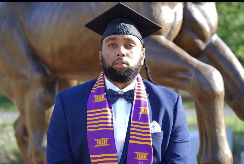AsvpAlex35's tweet photo. “I am the master of my fate, I am the captain of my soul” 
•
•
•B.S in Business Management w/ a Sport Concentration 🎓✅ https://t.co/c0bYyeCEQk