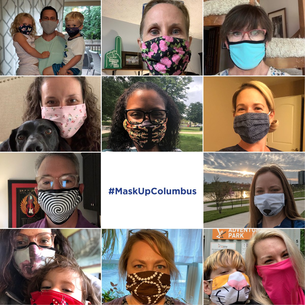 When you're out, #MaskUpCBUS! #InThisTogetherOhio