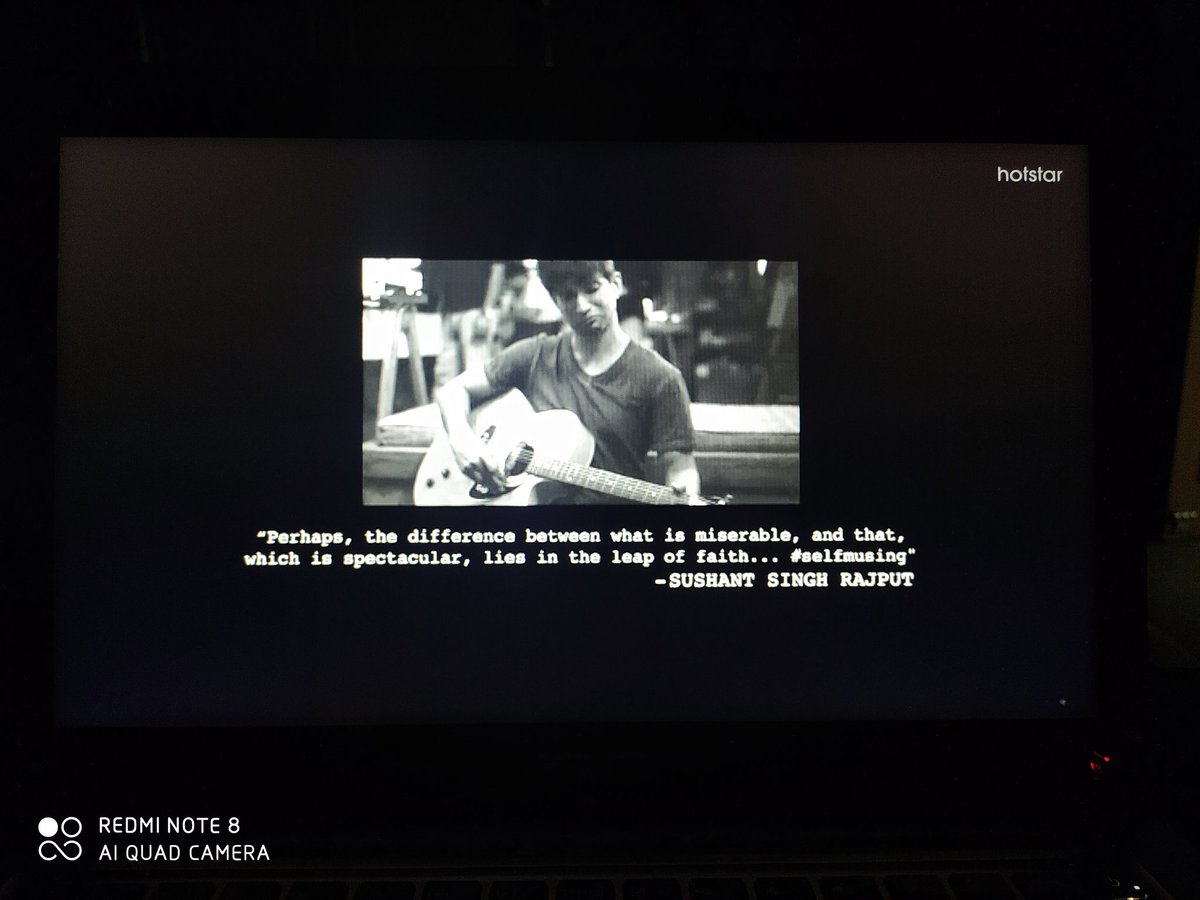 milan3299's tweet photo. #DilBechara #SushantSinghRajpoot
Amazing Movie. Made me smile and emotional. https://t.co/VuOjBgdS7t