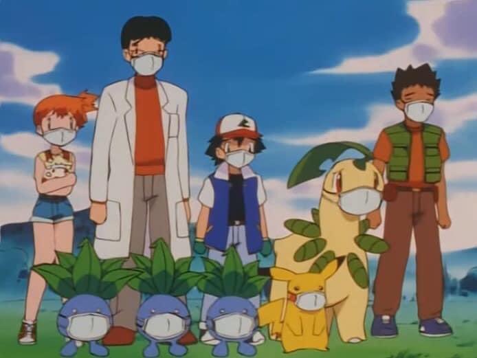 JeremyChentv's tweet photo. Kids, if you want to be the very best, like no one ever was, wear a mask in public.

Be like this aspiring Pokémon master and his friends. #MaskUp4NV 😷😷 https://t.co/KXZt9fAt7q
