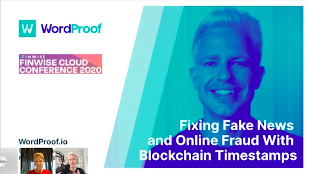 MVSDNA's tweet photo. 29% of Europeans are suspicious of the internet 🤔
86% have fallen for #FakeNews at least once. 😯

Learn how @WordProofio brings a layer of trust and accountability on the Internet with #timestamping on #blockchain.

 @delans at #Finwise Cloud Conference: https://t.co/jk4lsTzKLU https://t.co/8cMPN0IQXF