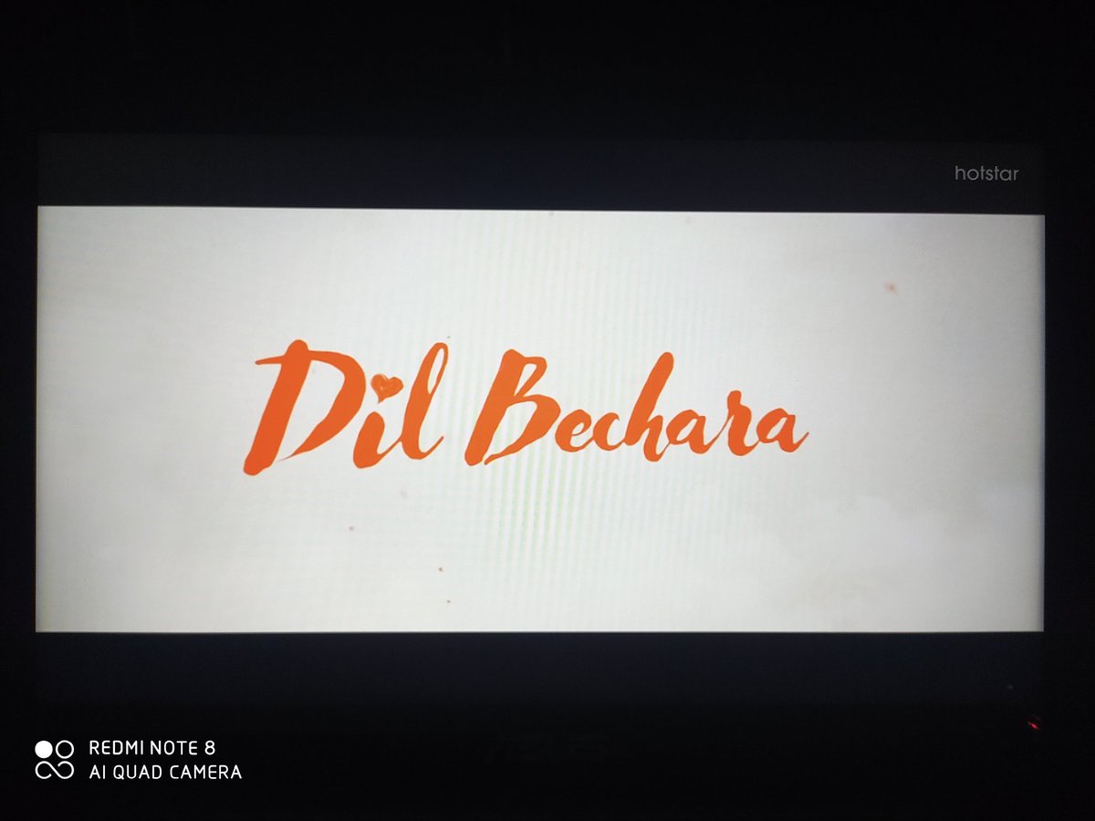 milan3299's tweet photo. #DilBechara #SushantSinghRajpoot
Amazing Movie. Made me smile and emotional. https://t.co/VuOjBgdS7t
