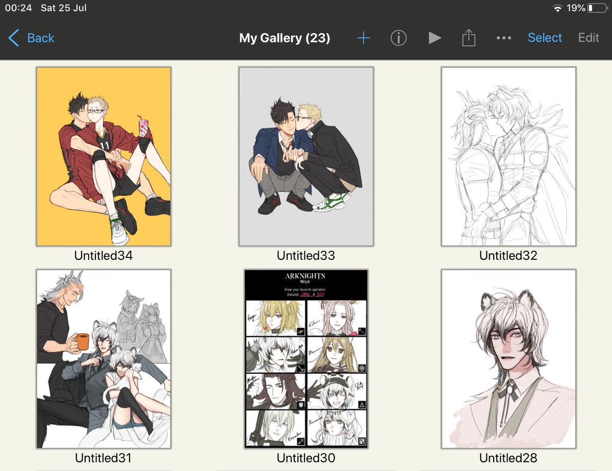 Drawing on ipad
ช่วงแรกๆวาดละเอียดไม่ค่อยได้ ตอนนี้ชินแล้ว เก็บดีเทลได้เยอะขึ้น ?? 