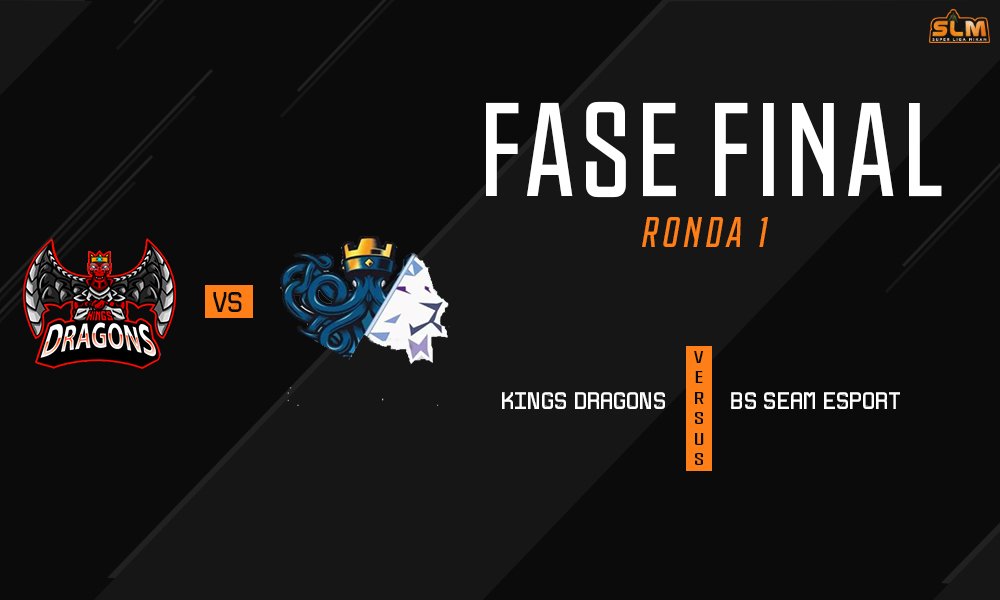 #SLM9na | ¡FASE FINAL!

RONDA 1

⚔️ | 🇲🇽 <a href="/KingsDragonsGG/">Kings Dragon's</a> VS <a href="/SeaM_eSports/">Sea Monsters eSports</a> 🇫🇷

➡️¿Qué equipo saldrá victorioso?

#SLMIKAN🍊