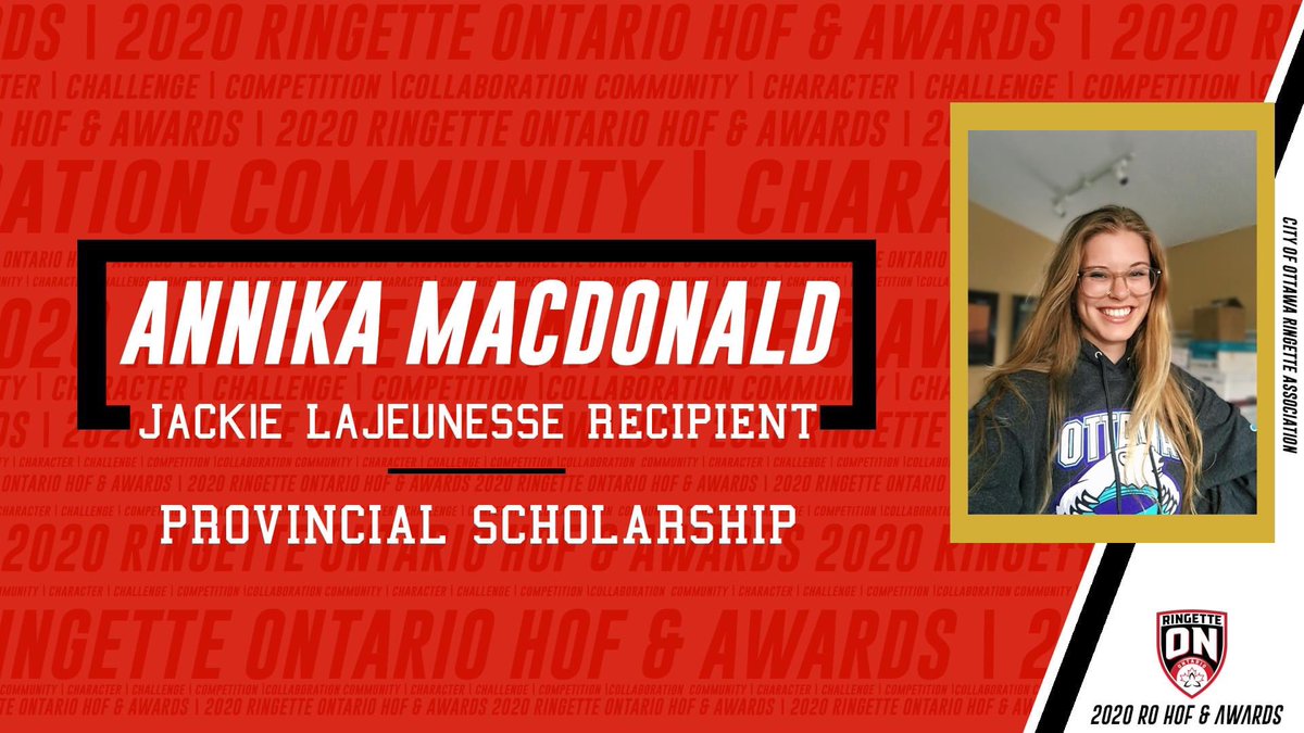 Congrats Annika! #CORAProud