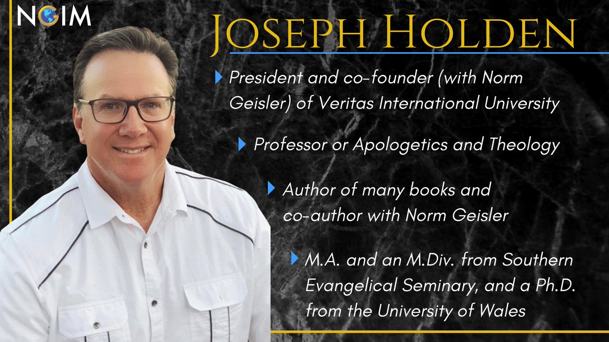 Norm Geisler Int Min tweet media