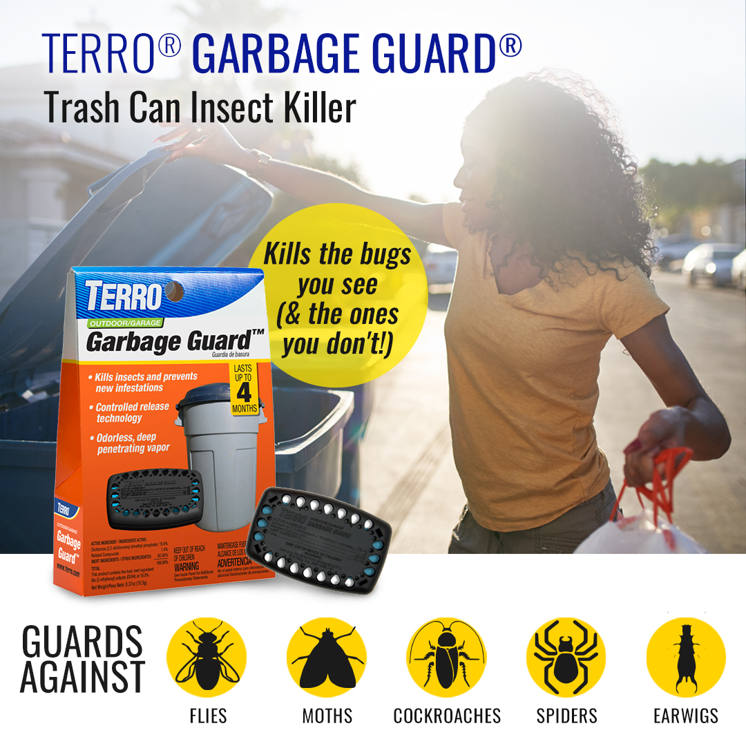 Put your Guard up! Protect outdoor trash bins against insect invaders: bit.ly/2y3K8HA