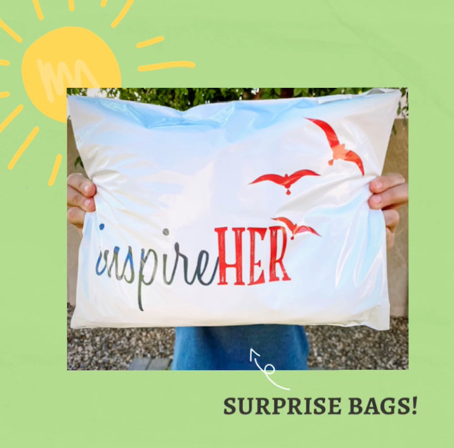 inspireHERnow's tweet photo. 💥 SURPRISE BAGS - 3 days only in the shop! 💥 - https://t.co/hxAuodbxmf https://t.co/MPeQlyIbwK
