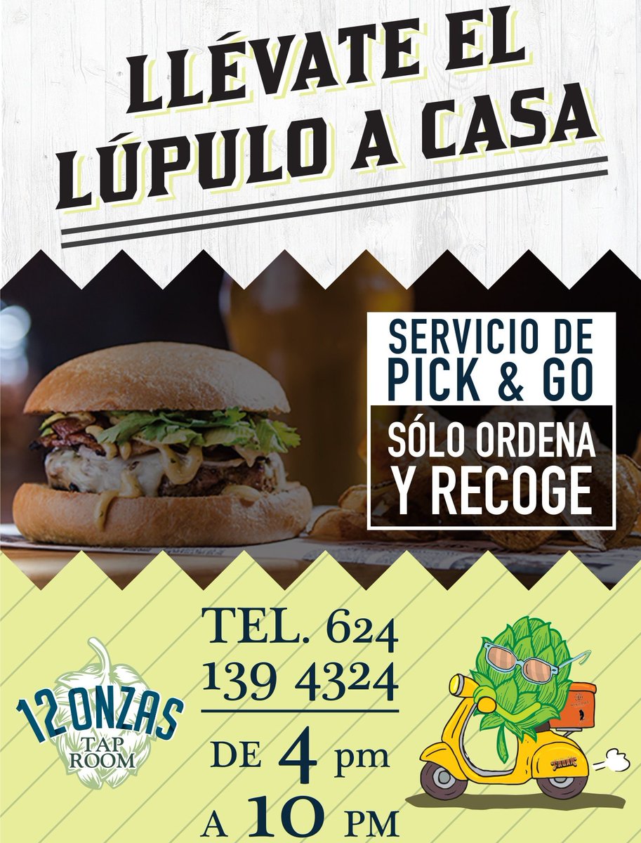 Llevate el Lúpulo a tu Casa 😁

Llámanos, haz tu pedido de Comida o Cheve y pasa por tu paquete feliz.

#12onzastr #craftbeer #comida #pickgo #sanjosedelcabo