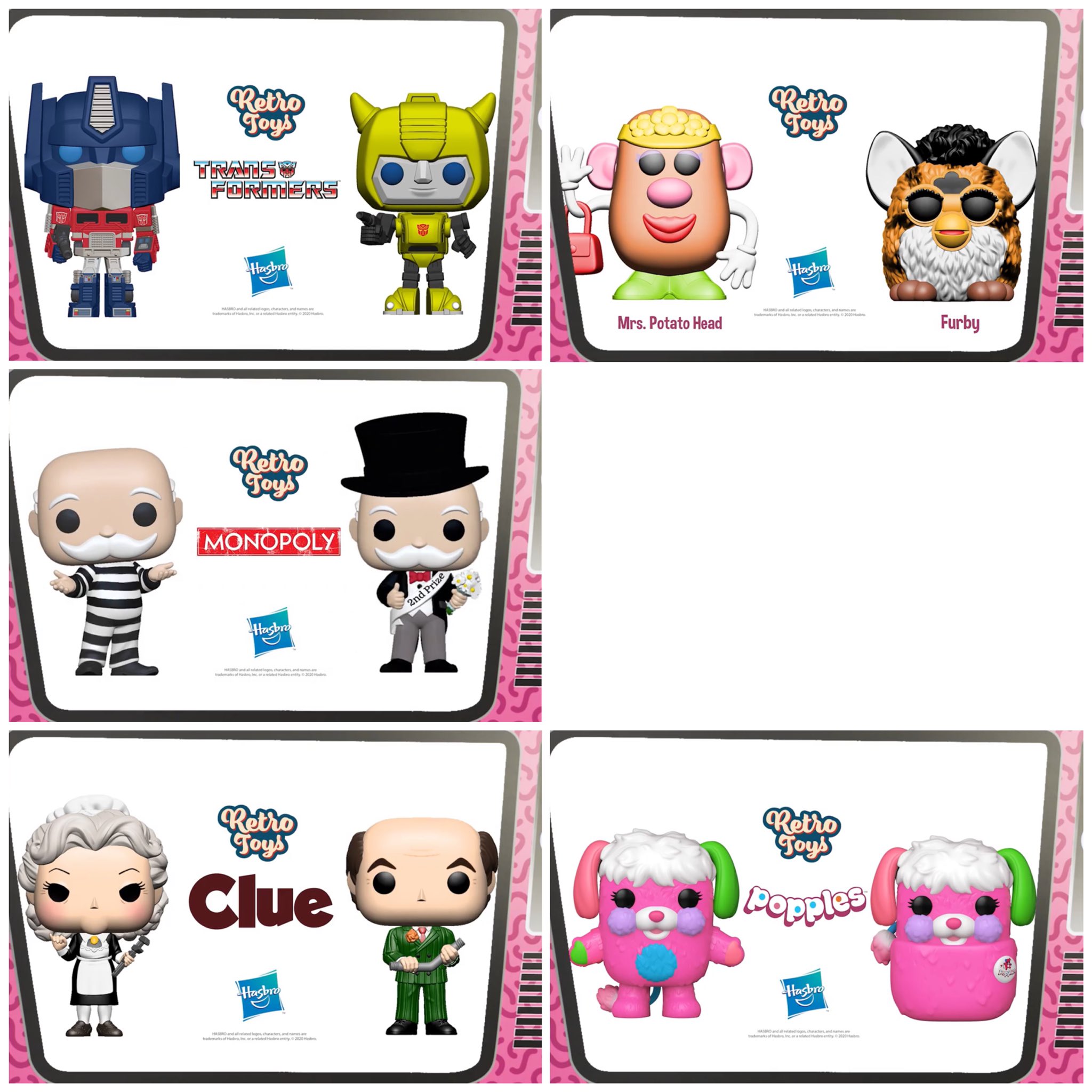 Retro Toys Funko Pop List La France 