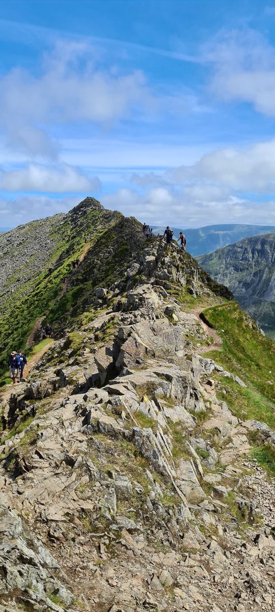 martinbower's tweet image. Striding Edge, love this place