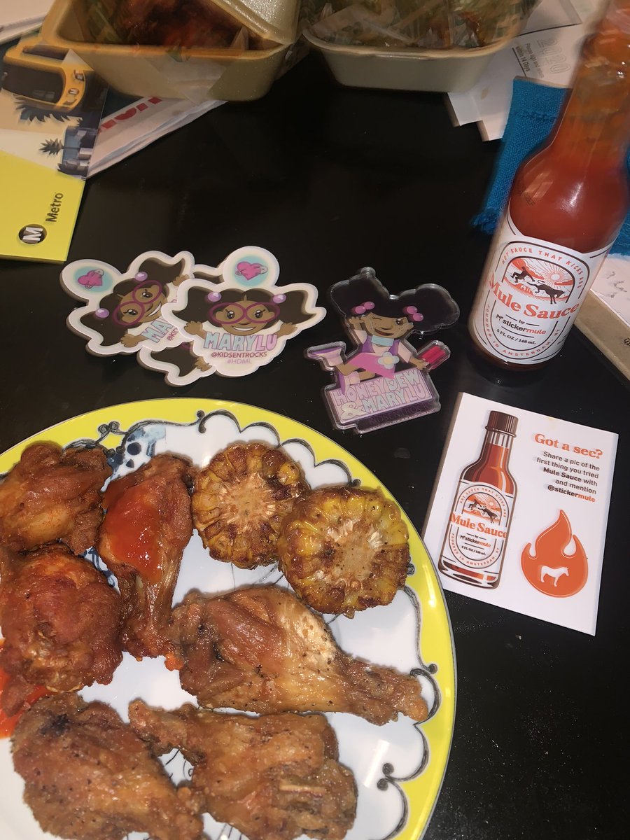Wings and things my food tastes great merch looks even better thanks to my friends <a href="/stickermule/">Sticker Mule</a>
