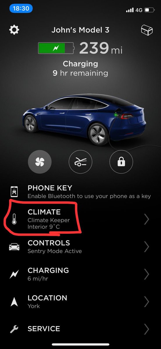 When you go camping and use your <a href="/Tesla/">Tesla</a> as the fridge