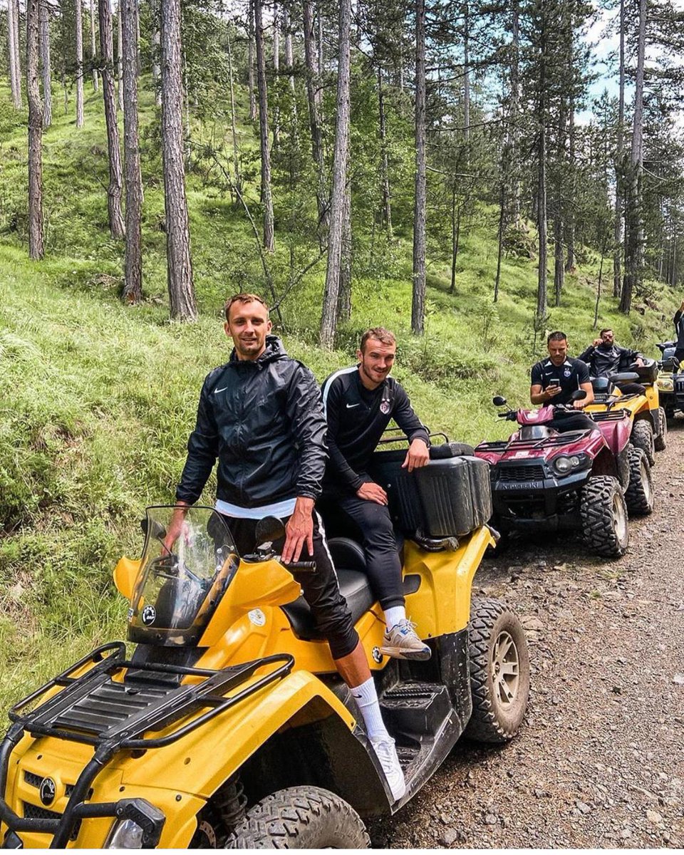 FKPartizanBG's tweet photo. KVAD 
#fkpartizan #fkp #zlatibor #pripremefudbalera #slobodnovreme #kvad https://t.co/6pUjhkuPSK