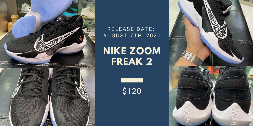 Nike Zoom Freak 2 👉 August 7, 2020 ✔️ ow.ly/W9Gu50AGmS3