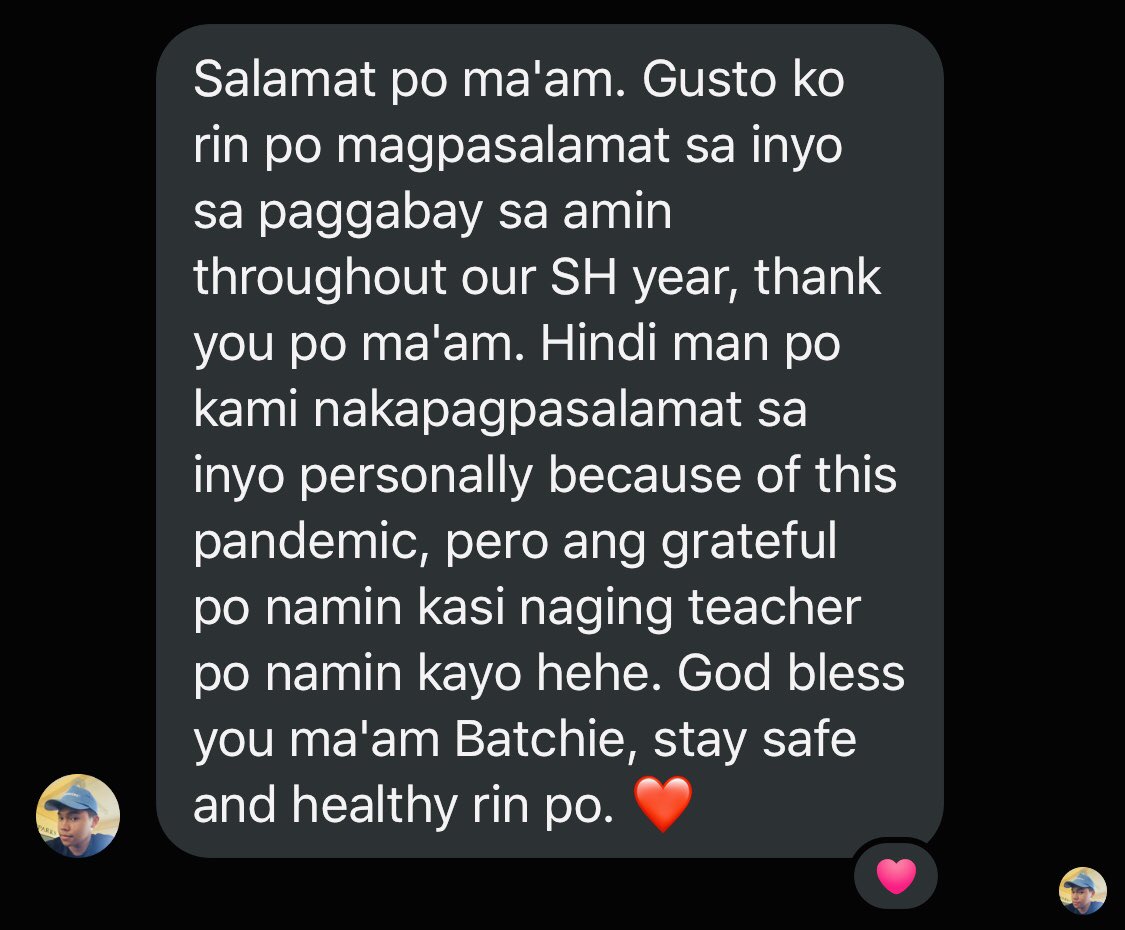 MCBermuda's tweet photo. May mga bagay at tao talagang magbibigay sa'yo ng rason para magpatuloy at magpaparamdam sa'yo na sa kabila ng lahat, may nagagawa ka pa ring tama sa mundo. ❤️ https://t.co/YUulEvVk9m