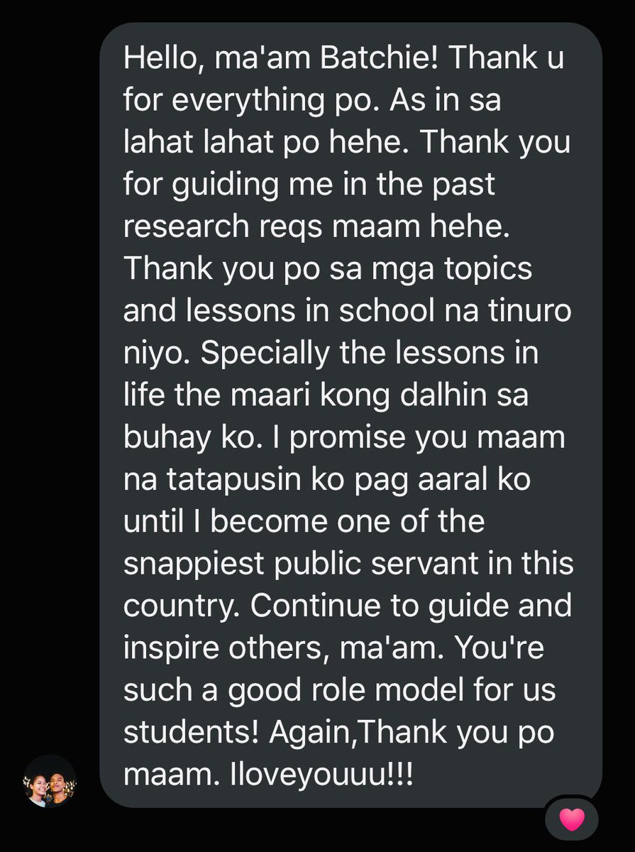 MCBermuda's tweet photo. May mga bagay at tao talagang magbibigay sa'yo ng rason para magpatuloy at magpaparamdam sa'yo na sa kabila ng lahat, may nagagawa ka pa ring tama sa mundo. ❤️ https://t.co/YUulEvVk9m