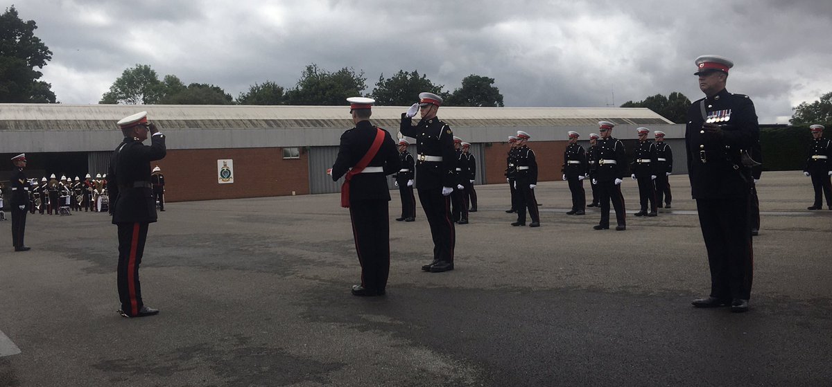 ColSimonChapman's tweet photo. 288 Tp, the King’s Squad, passed for duty today. Families watched on as Brig Alan Litster OBE took the salute. Great job by the Trg Tm to get these 33 @RoyalMarines to the end. More on their way @AdmTonyRadakin @MajGenHolmes https://t.co/to2iC2gzdJ