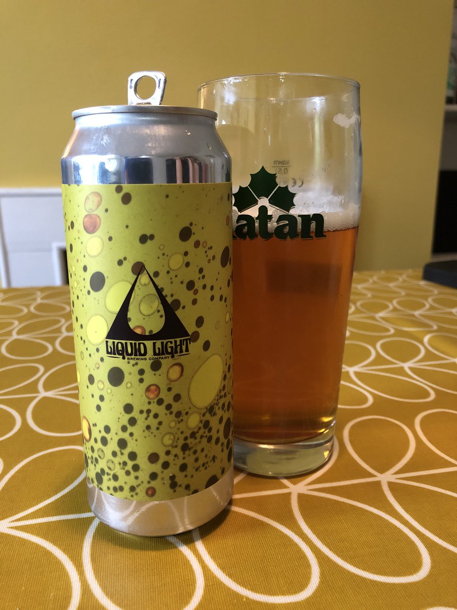 hopologybeer's tweet photo. Enjoying a New export style #hellesbock #flowmotion #Localbeer @LiquidLightBrew @nottmcraftbeer @WestBWay https://t.co/MPC09r2d5I