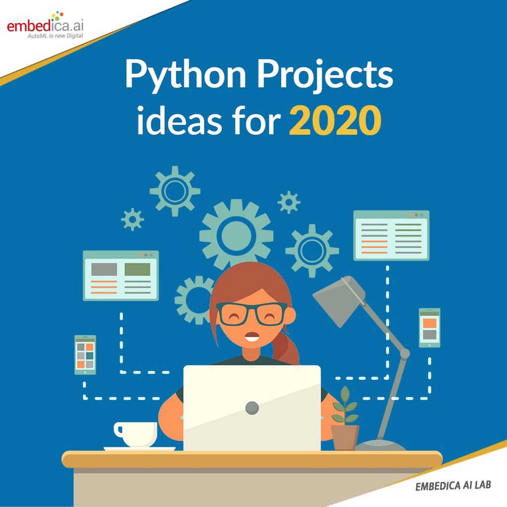 embedica_AI's tweet photo. Want to explore your coding skills? Here are the top python projects. Give a quick start to your #python career. We have the expertise in building &amp; training the #AI &amp; #MachineLearning models!

Want to know how: https://t.co/uPbKjYnuRP

#ArtificialIntelligence #technology #ML #AI https://t.co/F5vysCprPu