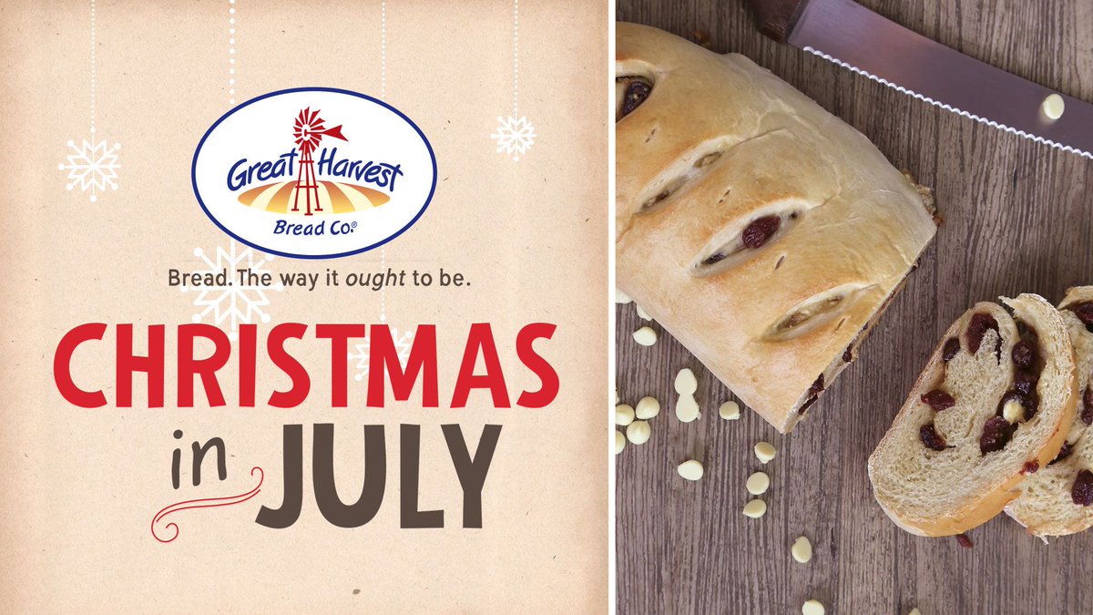 ghmentor's tweet photo. It's #OpeningDay which kinda feels like Christmas Day! Stop in and get a loaf so we can give a loaf! #ChristmasInJuly @CleFoodBank #yummy https://t.co/4s7PyKOi5w