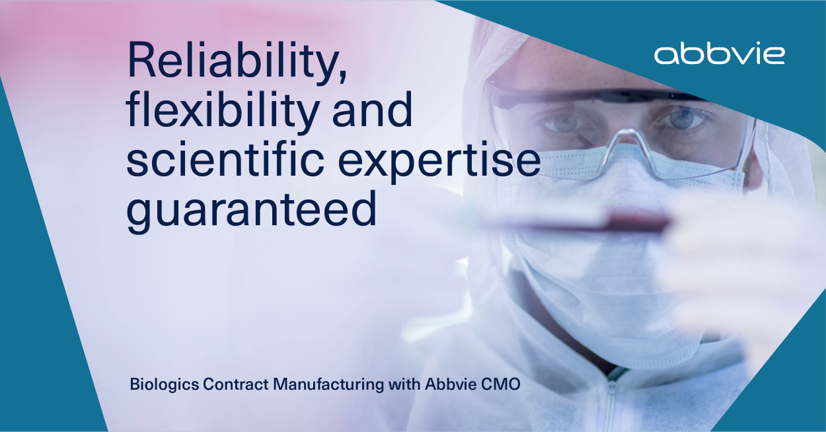 AbbVieCM's tweet photo. Typically carried out during the late stages of drug development, #processcharacterization is an essential component of #processvalidation. In this article, we explore how using a #CMO can streamline process characterization: https://t.co/Mnb1cvvTRn https://t.co/icfJw6E9B0