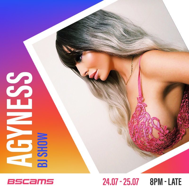 Not too long left until Agyness invites you into her cam for her BJ show. Live from 20:00 PM: https://t.co/FE2P6GyaqW https://t.co/BqiLOIAsVC